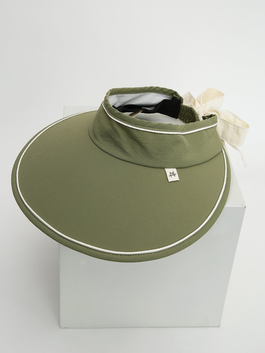 Visor Sun Hat - Moss Green