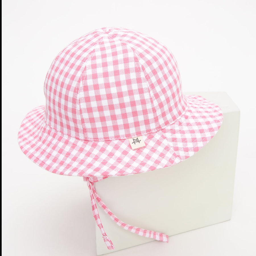 Bucket Hat for Infants with a chin tie