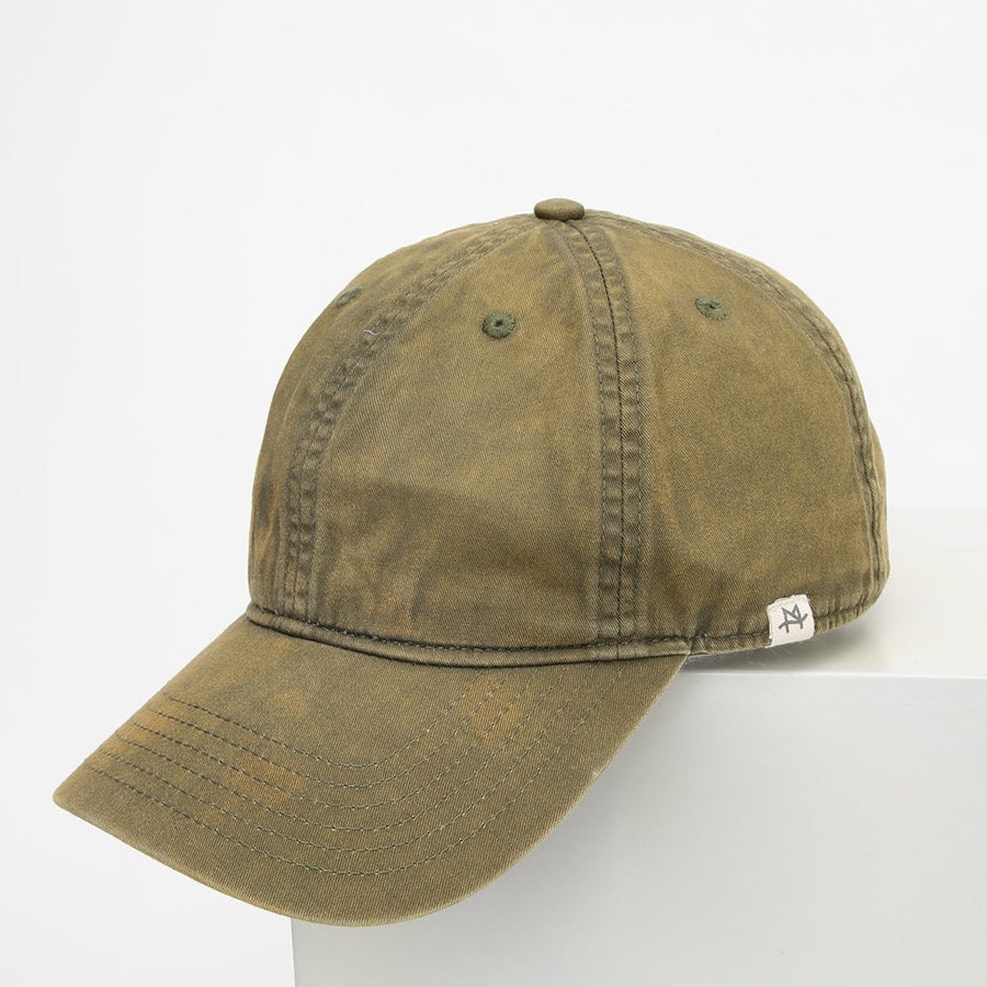 Baseball Cap Vintage Washed - Olive green