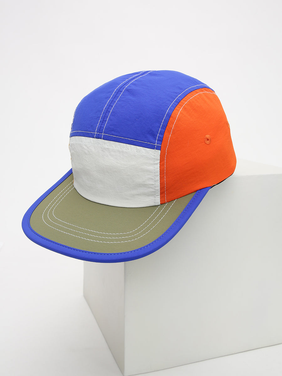 Multicolour Long Panel Cap for Kids