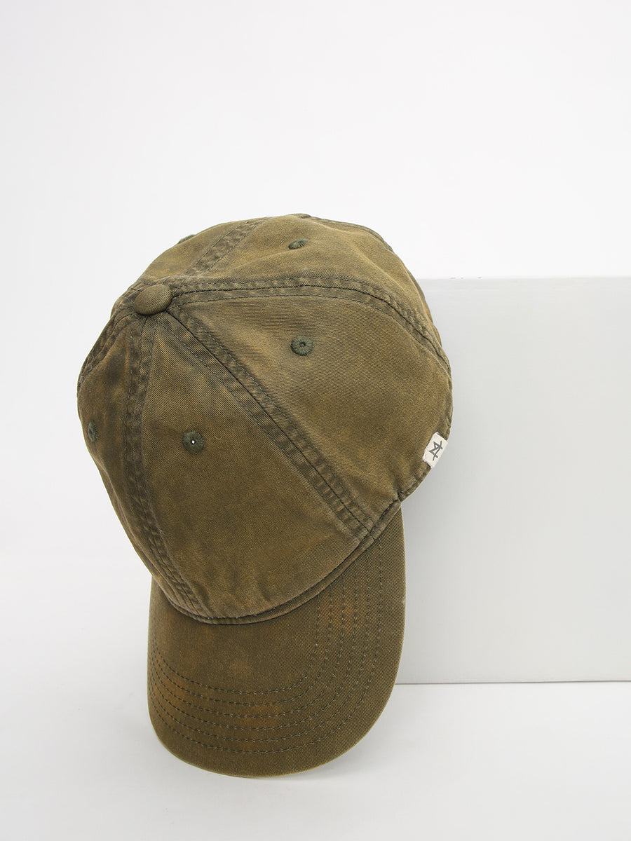 Baseball Cap Vintage Washed - Olive green