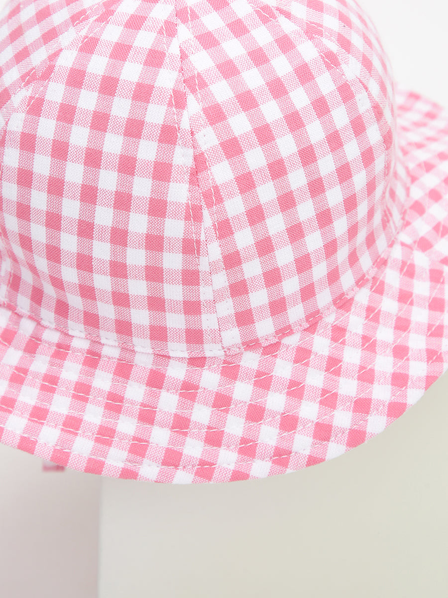 Bucket Hat for Infants with a chin tie