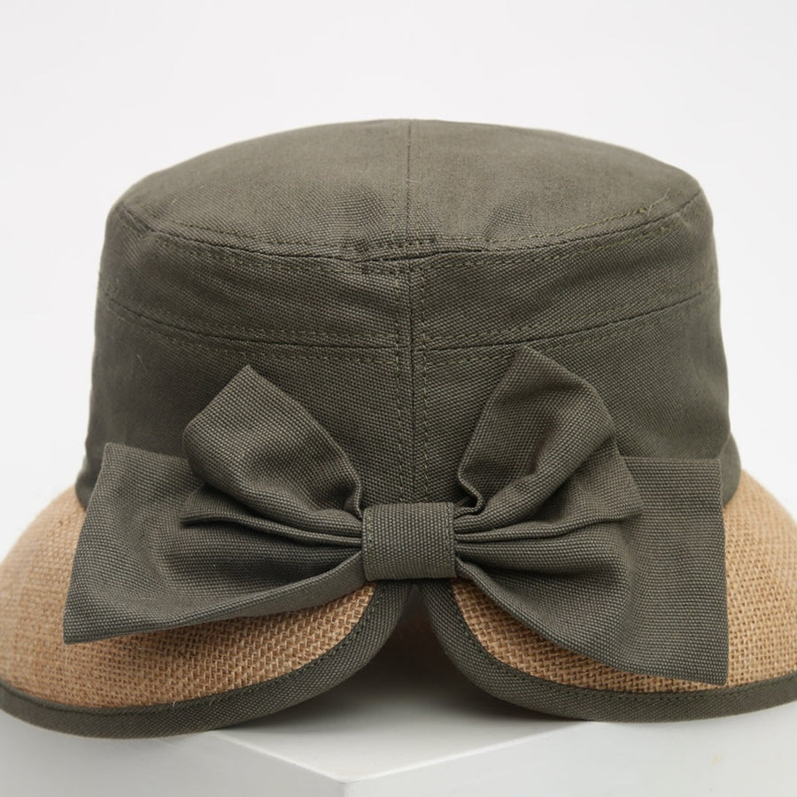 Bow Hat Olive