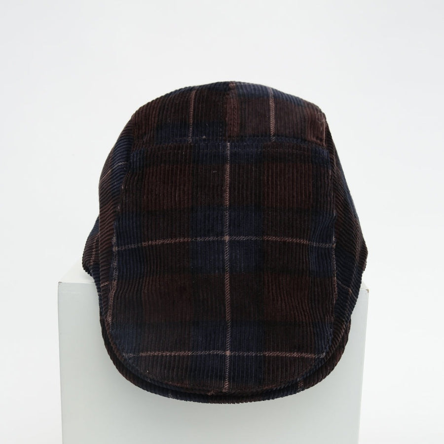 Golf Cap Brown Checks