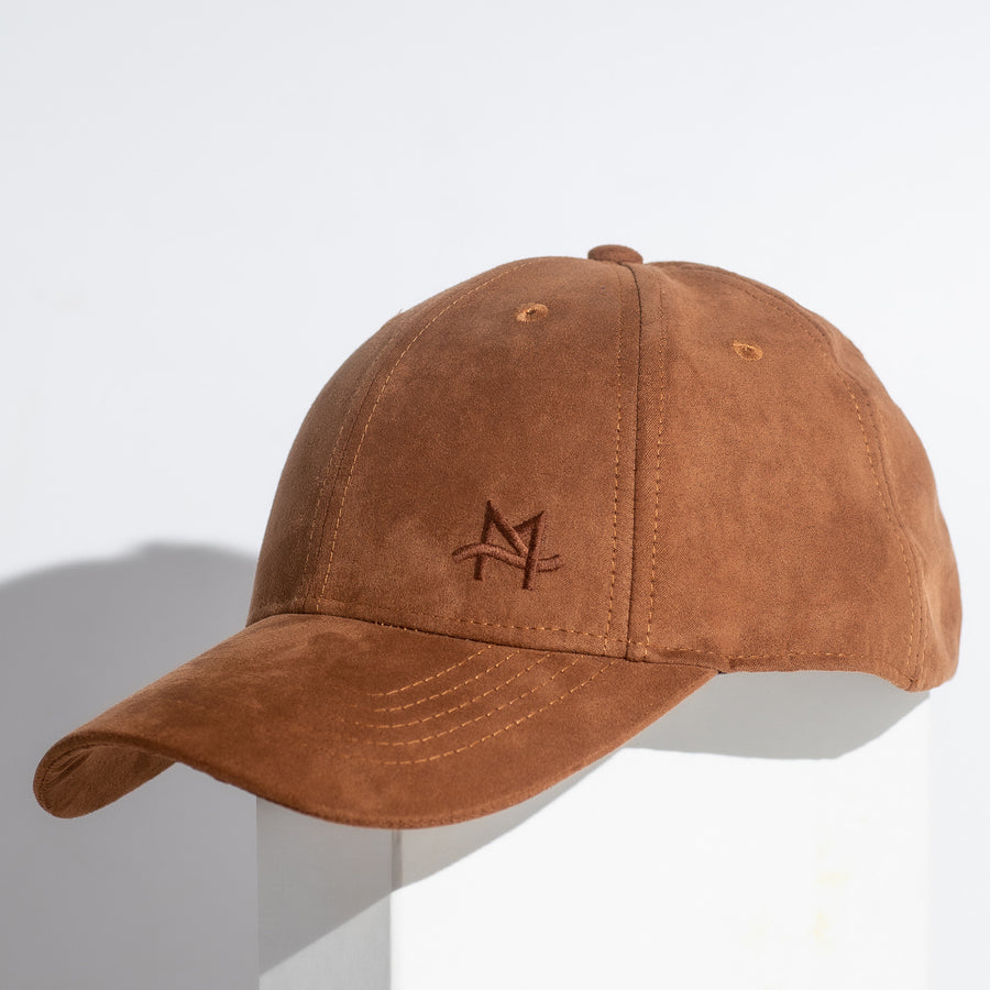 Structured Baseball Cap - Faux Suede