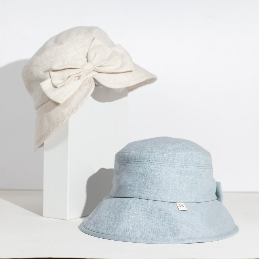 Bow Hat - Lt. Blue