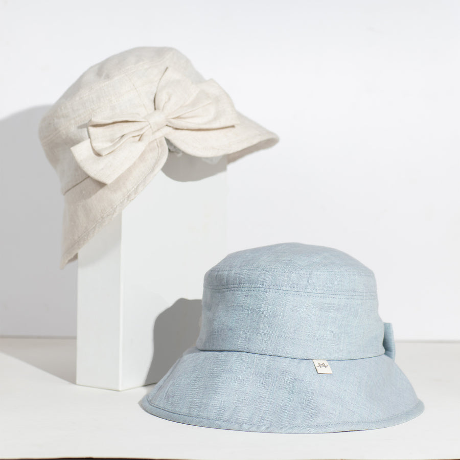 Bow Hat - Off-White