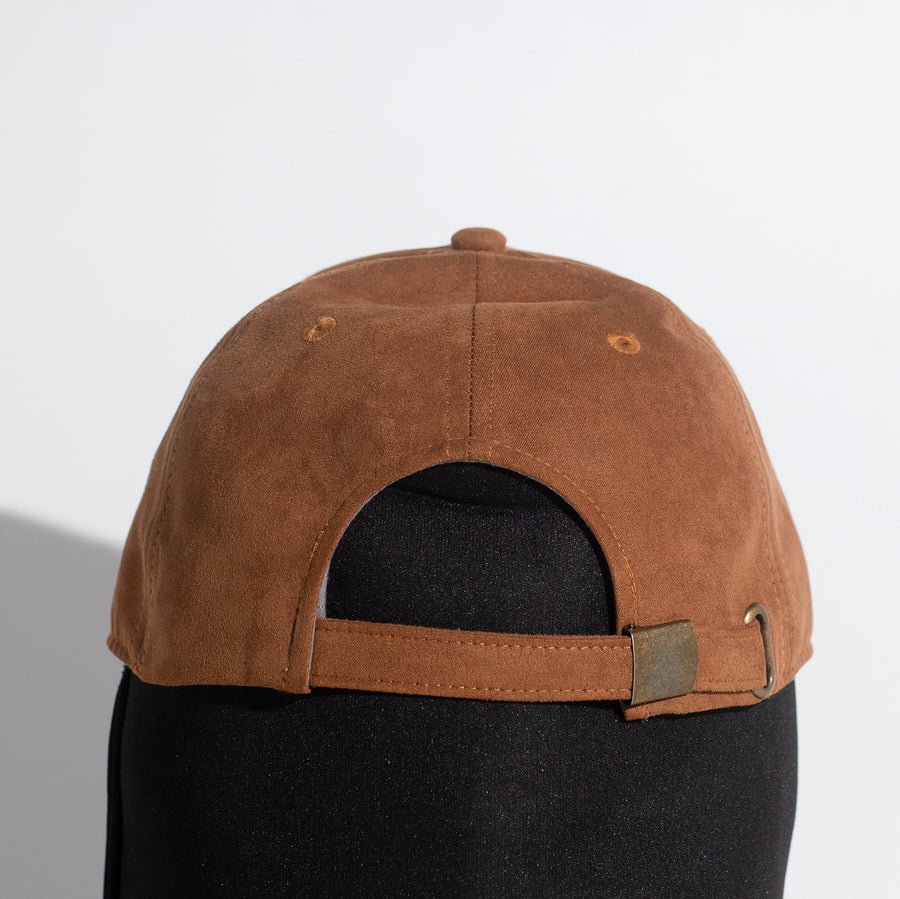 Structured Baseball Cap - Faux Suede