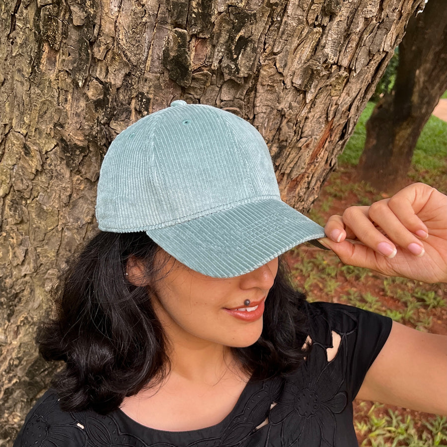 Aqua haze baseball cap