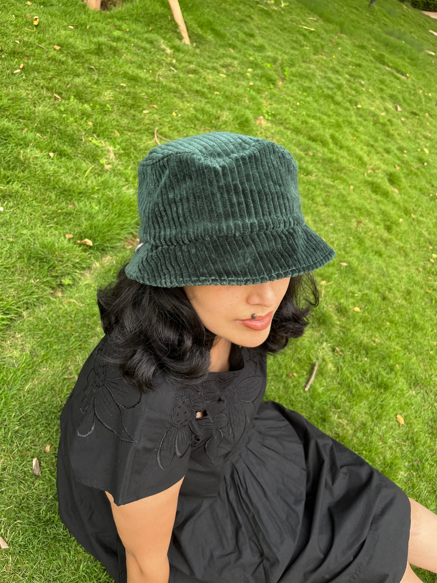 Eden corduroy bucket hat