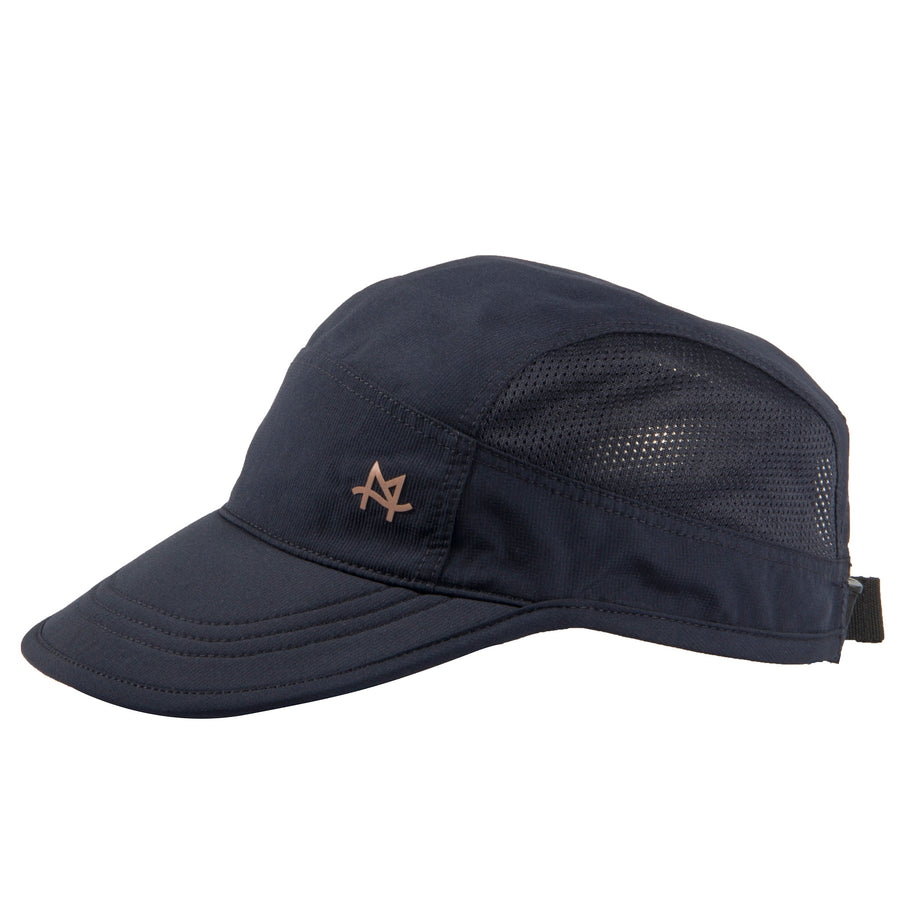Foldable sports cap - Dark blue