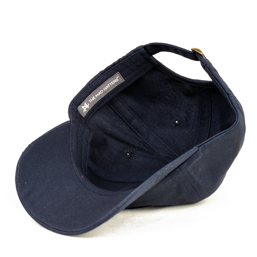 Navy blue baseball cap