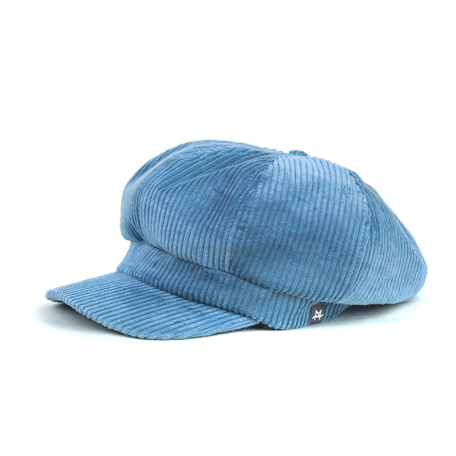 Smoke blue Cabbie hat