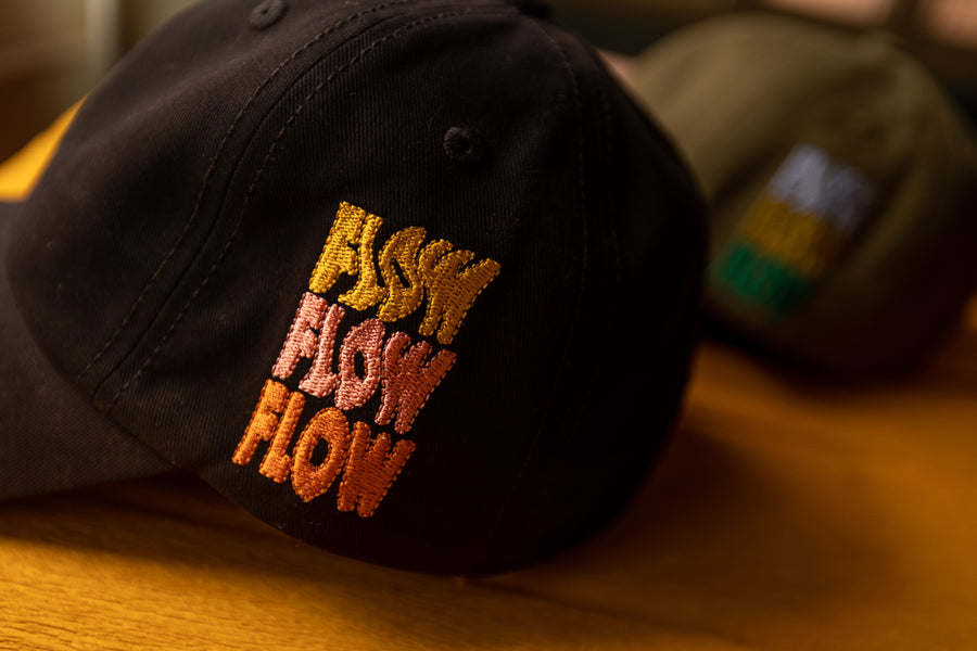 Flow Black dad hat